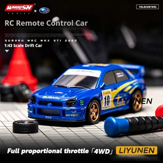 1/43 เดสก์ท็อป Mini RC Drift รถ 4wd 2.4G รีโมทคอนโทรล RX7 Subaru รถรุ่น Racing ตารางตกแต่ง JDM ยุงรถขนาดเล็กสําหรับของขวัญเด็ก