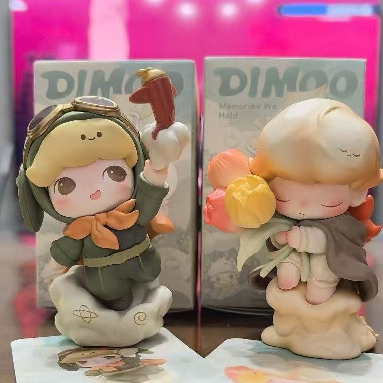 สินค้าใหม่ Dimoo Limited Time Series รูปกล่องปริศนาเครื่องประดับของเล่นของขวัญวันเกิดน่ารัก