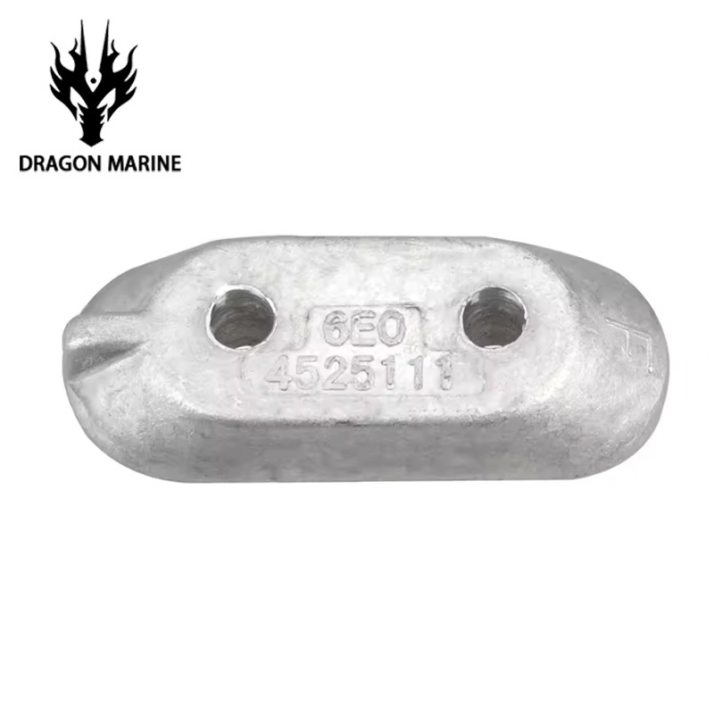 65W-45251 6E0-45251-11 Anode สําหรับ YAMAHA Outboard มอเตอร์ 8-60HP 2 จังหวะ 4 จังหวะ Powertec เรือเครื่องยนต์