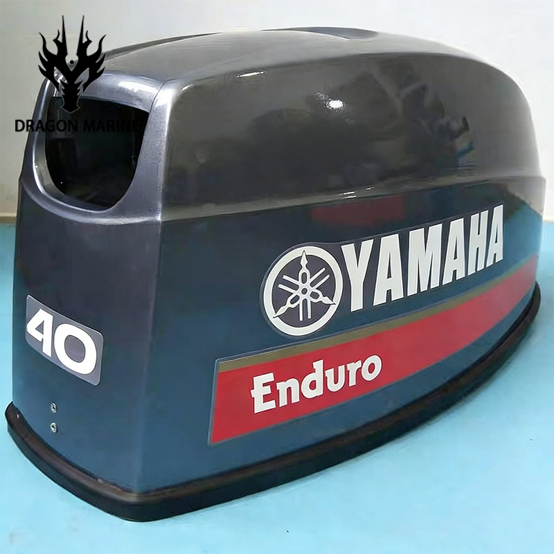 66T-42610-20-4D Top Cowling สําหรับ YAMAHA 40HP E40X เครื่องยนต์นอกเรือมอเตอร์หลังการขาย 66T-42610