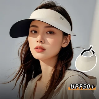 ZJBG UPF50+ หมวกกันแดด ปรับได้ เบาสบาย เหมาะชายหาดและวิ่ง