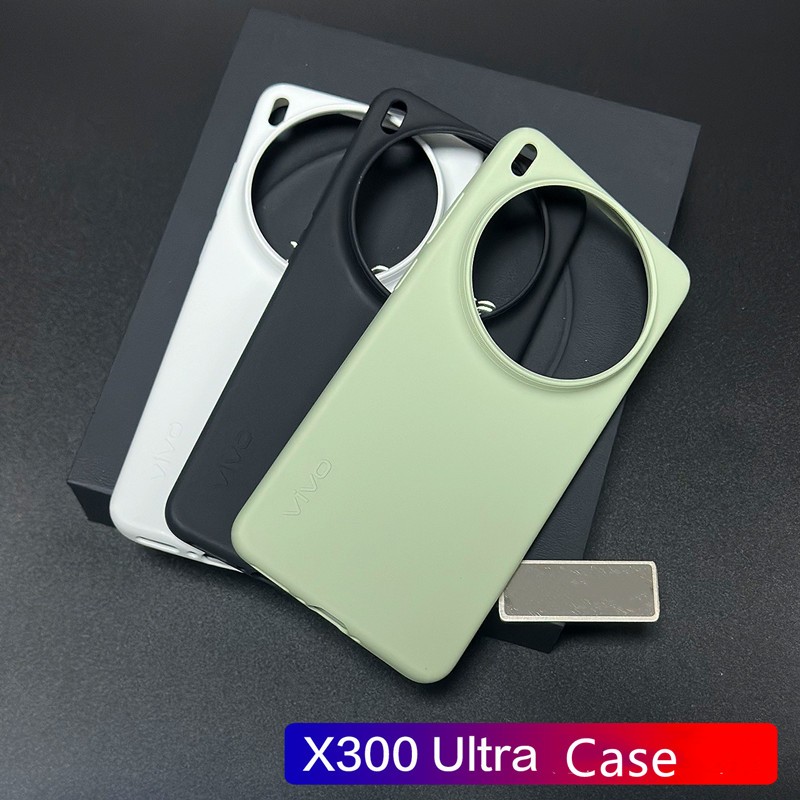 For Vivo X300 Ultra Original Phone Case Ultra Slim Soft Back Case Matte Luxury Rubber Skin Cover Anti-Fingerprint