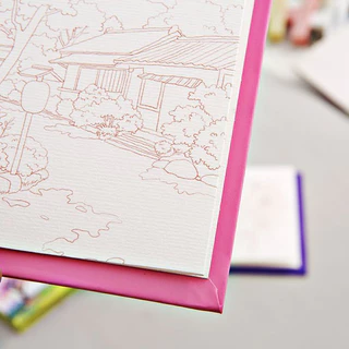 บันทึกภาพวาดสีน้ําออร์แกนภาพวาดสีน้ําสมุดระบายสีภาพวาดกราฟฟิตีหนังสือเด็กสมุดระบายสีสีน้ํามาพร้อมกับสี