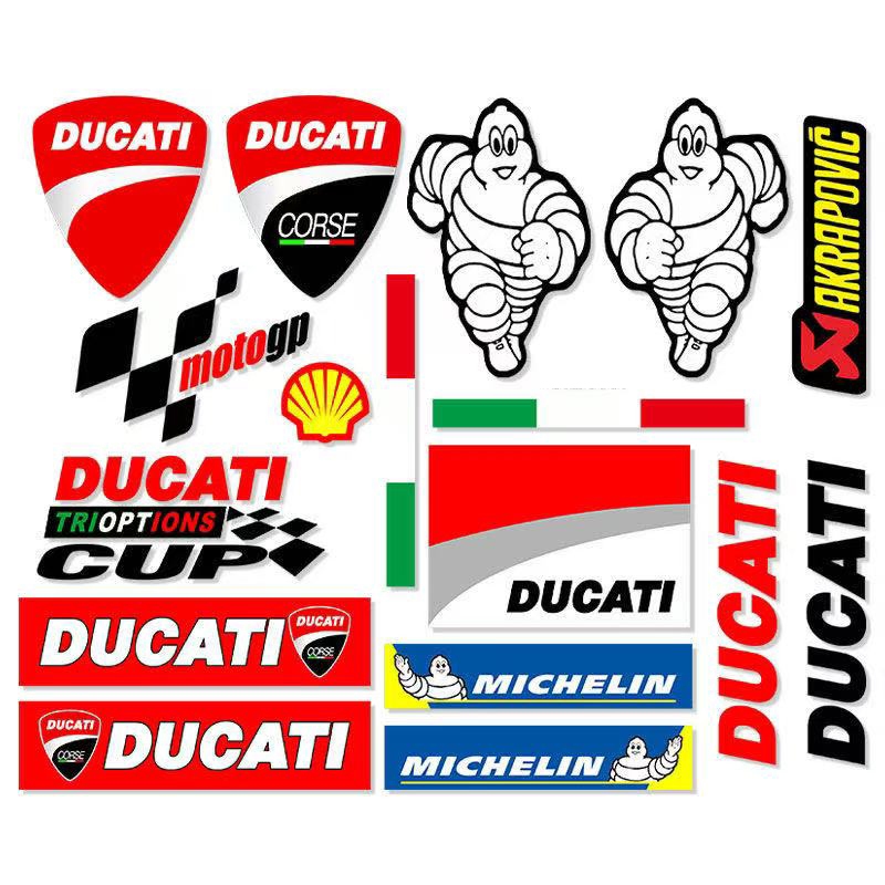 มอเตอร์สะท้อนแสง Stiker PVC MICHELIN Stiker สําหรับ YAMAHA HONDA