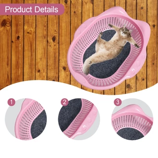 ที่นอนแมวพร้อมเบาะ ที่นอนแมว Furntiure Protector ตะกร้าสัตว์เ Pet Sleeping Bed Indoor Cats ลูกแมวลูกสุนัข