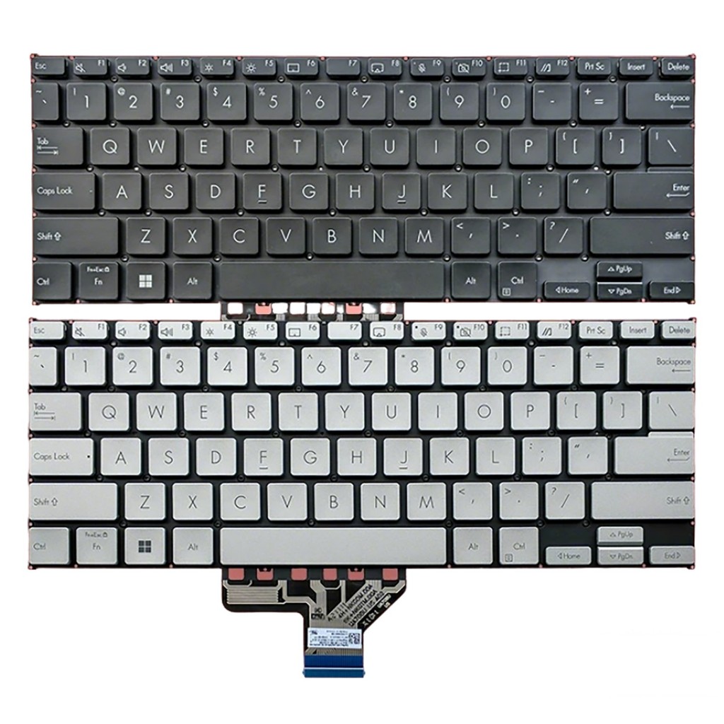 US Layout สําหรับ ASUS Vivobook Go 14 TP1400K TP1400KA 360 TP1401K แป้นพิมพ์แล็ปท็อป