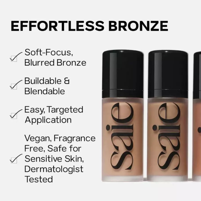 รองพื้น Saie Glowy Super Skin Tint
