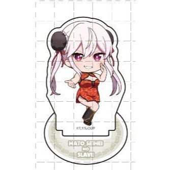 Mato Seihei no Slave Cheongsam ขาตั้งอะคริลิค – Tenka / Mira / Ren อะนิเมะรูป Standee ชุดสําหรับโต๊ะ