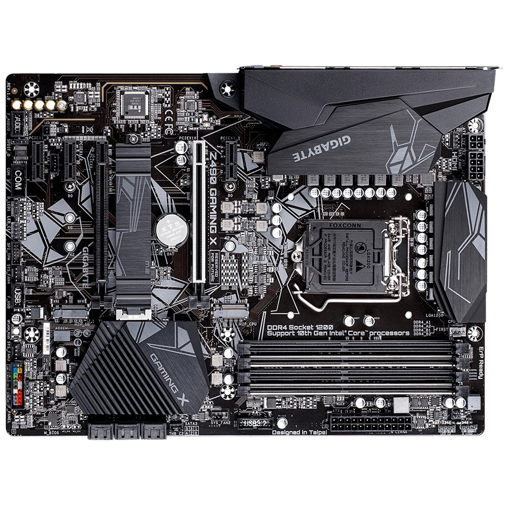 Gigabyte Z490 GAMING X Intel Z490 LGA 1200 128GB DDR4 USB2.0 USB3.2 PCI-E4.0 เมนบอร์ดเดสก์ท็อป