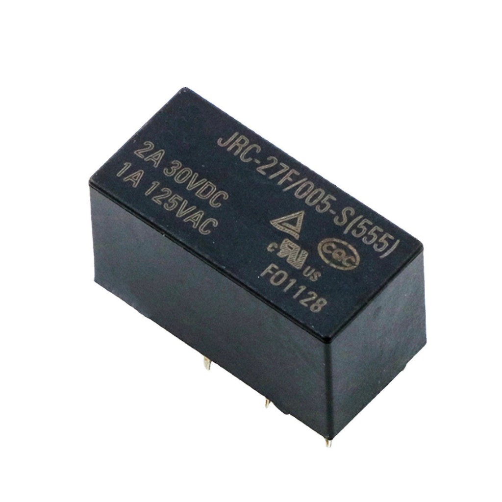 รีเลย์ JRC-27F 005-S HFD27 8 Pins 2 Open 2 Closed