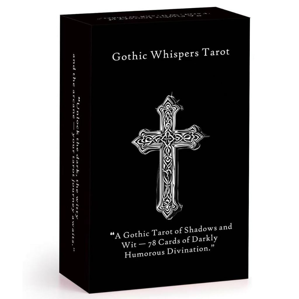 [ของแท้ดั้งเดิม] Gothic Whispers Tarot Gothic Whispers Tarot Gothic Whispers Tarot ภาษาอังกฤษเกมกระด