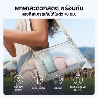 ANKER Nano Power Bank |10000mAh 45W ชาร์จเร็ว | แบตสํารอง ขนาดเล็กและพกพาสะดวก | สายชาร์จในตัวพับเก็บได｜ จอแสดงผลอัจฉริยะ｜สําหรับ iPhone 17 Pro /16/15 Series, iPad, Galaxy, Pixel