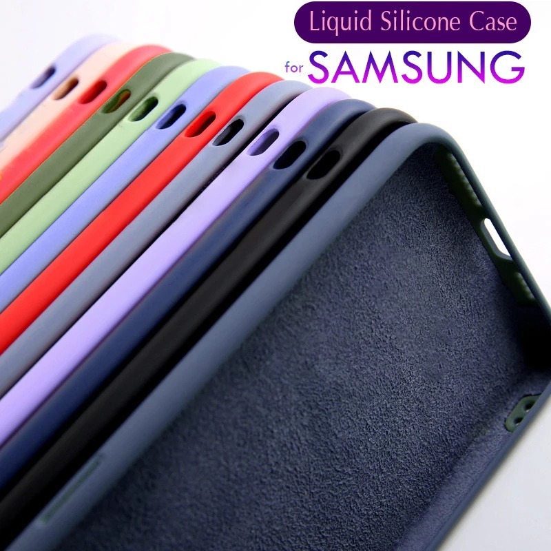 SAMSUNG ปลอกเข้ากันได้สําหรับsamsung S25 S24 Plus S23 Ultra S24FE S23FE S10 Lite A91 ซิลิโคนนุ่มโทรศ