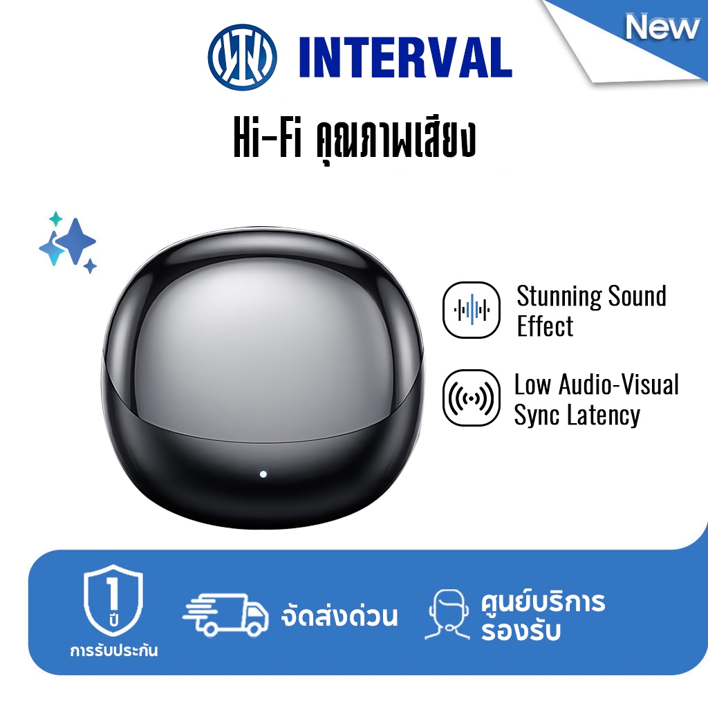 หูฟังไร้สายบลูทูธ TWS S12 ระดับ HIFI สวมใส่สบาย ชุดหูฟังสำหรับเล่นเกมพร้อมบลูทูธ 5.3 สเตอริโอ