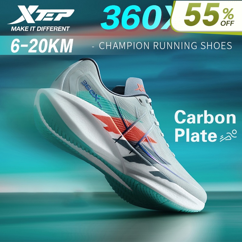 【xtep】360X 2.0丨รองเท้าวิ่งมาราธอน Racing Carbon Board รองเท้าวิ่ง Running shoes