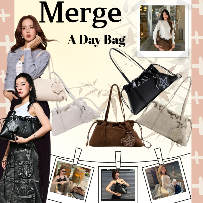 ของแท้💯กระเป๋า MERGE IT Bag 26 4 colors ของ ใหม่มือ กระเป๋าถือ สะพายข้าง