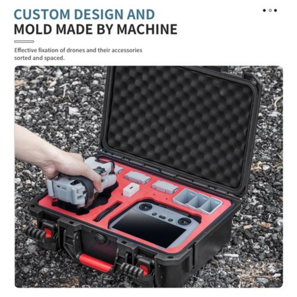 กระเป๋ากันน้ําสําหรับ DJI Mini 4Pro Fly More Combo Pressureproof