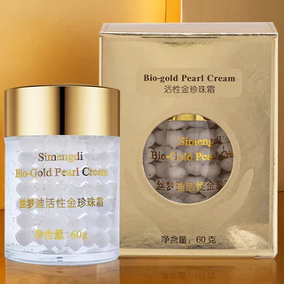 SIMENGDI✨ครีมไข่มุกทองคำชีวภาพ Bio Gold Pearl Cream/ครีมกลางวันปรับสมดุลพืชเงินไข่มุก Pearl Phyto Silver Balancing Day Cream 60 กรัม