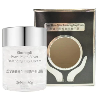 SIMENGDI✨ครีมไข่มุกทองคำชีวภาพ Bio Gold Pearl Cream/ครีมกลางวันปรับสมดุลพืชเงินไข่มุก Pearl Phyto Silver Balancing Day Cream 60 กรัม