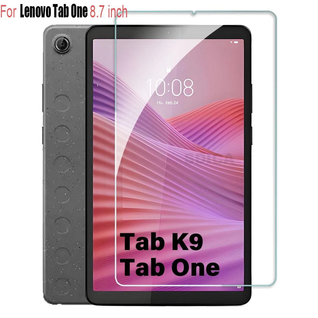 สําหรับ Lenovo Tab One 8.7 นิ้วกระจกนิรภัยป้องกันหน้าจอ Tab K9 แท็บเล็ต Anti Scratch HD ฟิล์มป้องกัน TB305FU TB305XU