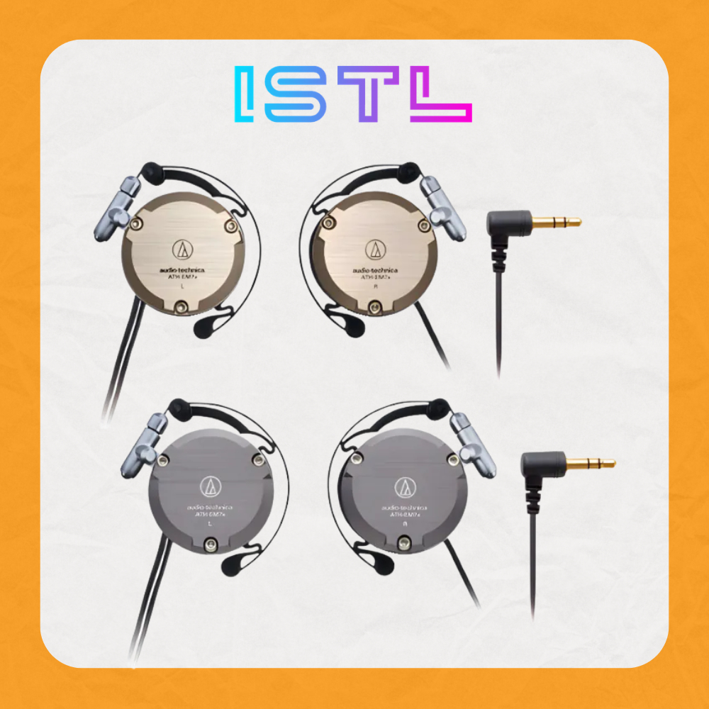 [Shopee Shipment 3-5 days] Audio Technica ATH-EM7x Aluminum Headphones
