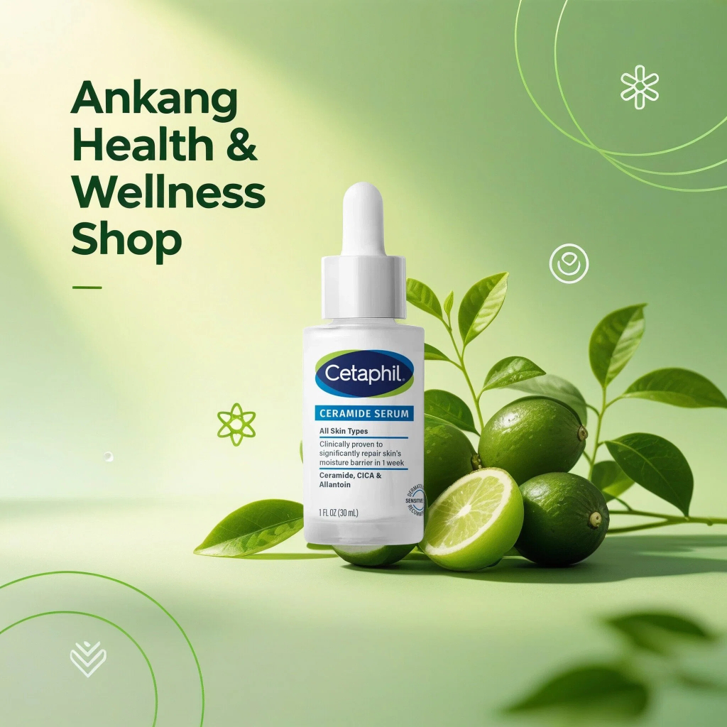 ขายดีCetaphil Ceramide Serum 30ml, 1-Week Barrier Repair for All Skin Types with CICA & Allantoin