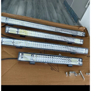 LED สปอร์ตไลท์รถยนต์ 432W 30/50/80ซม 12-80V แสงสีขาว สว่างสุดขั้ว กันน้ำ ตัวถังอลูมิเนียม แข็งแรงทนทาน มีขายึดติดตั้งง่าย รุ่นฮิตขายดี