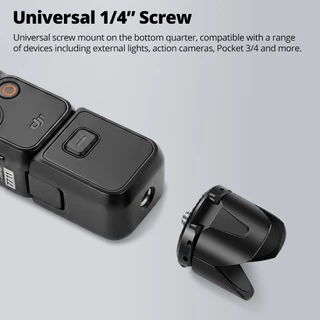 AMBITFUL UT01 มินิแม่เหล็กขาตั้งกล้องฐาน Universal 1/4 สกรูสําหรับกล้องแอคชั่นแคมเมรา PK3 PK4 Mini เติมแสง