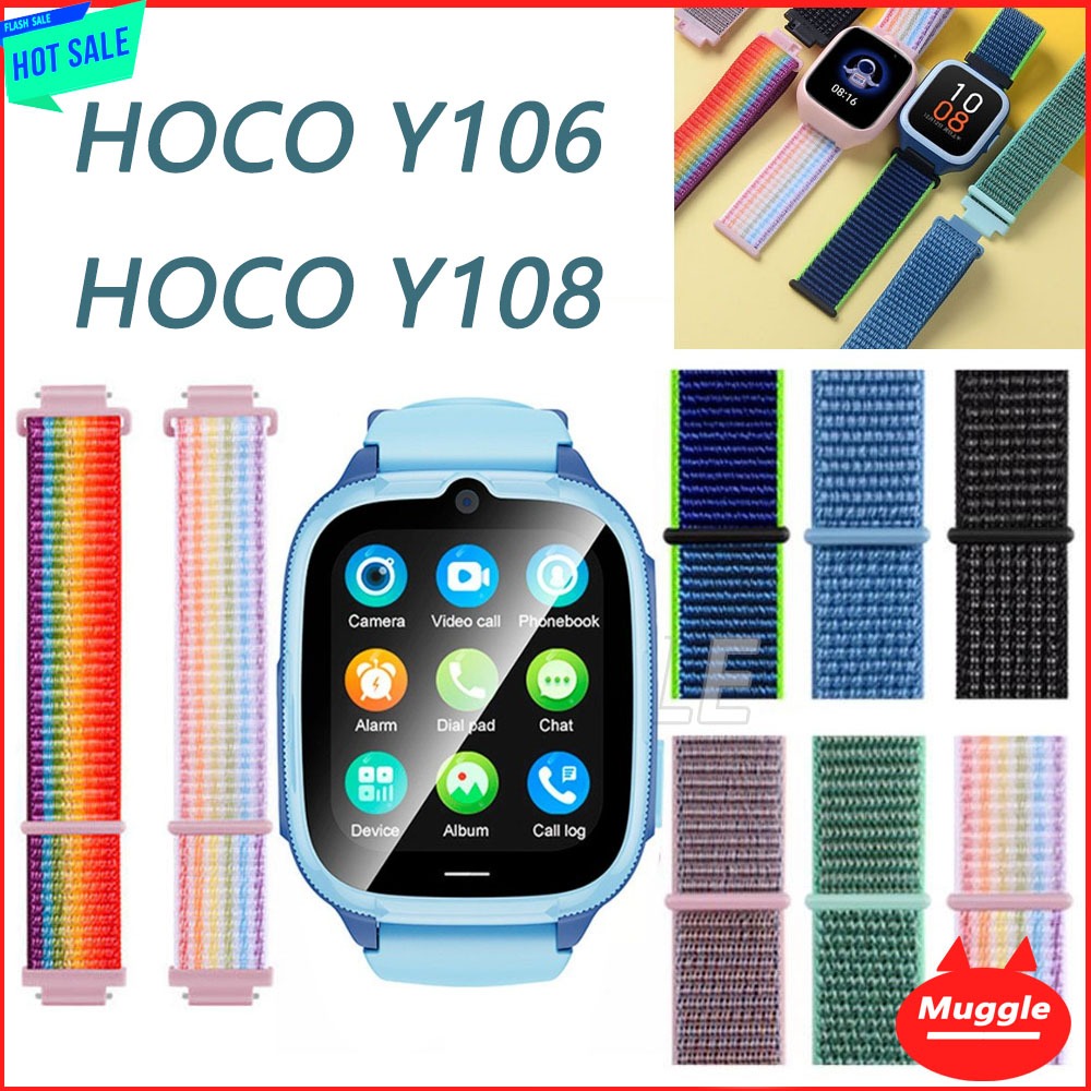 สายนาฬิกา HOCO Y106 Y104 Y108 สายนาฬิกาผ้าใบไนลอน นาฬิกา HOCO Y106 Y104 Y108 สายนาฬิกาไนลอน HOCO สาย