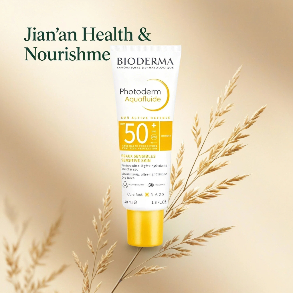 BIODERMA ขายร้อนBioderma Ultra-Light Fluid Sunscreen 40ml สูตรไร้น้ํามันพร้อม Dry Touch Finish