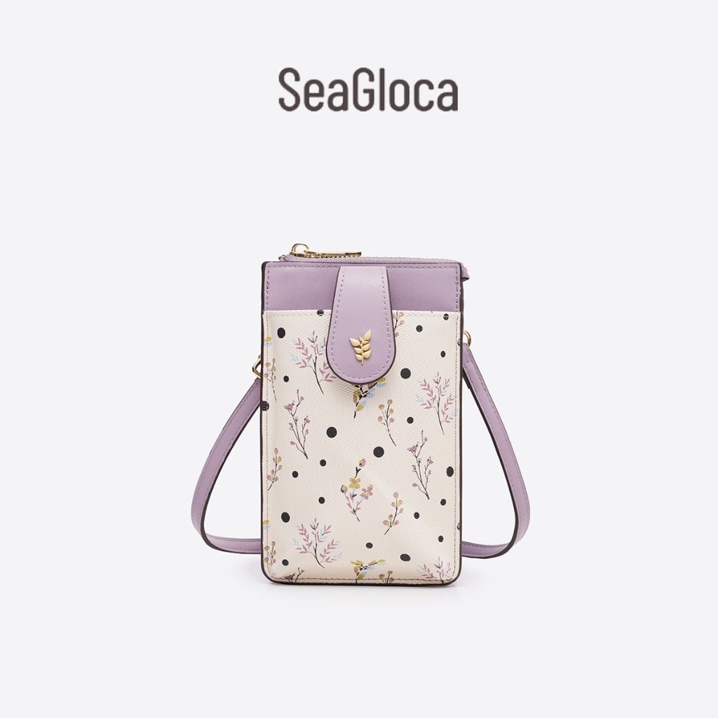 SeaGloca ใหม่อินเทรนด์สไตล์โทรศัพท์มือถือแบบพกพากระเป๋าสะพายไหล่สําหรับผู้หญิงไม่มี 1555