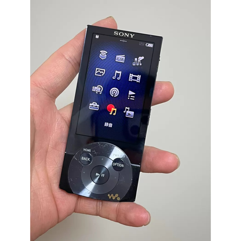 Sony NW- A855 (16GB) #walkman  , เครื่องเล่น MP3, เมนูภาษาอังกฤษ