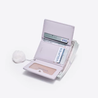 Seagloca ใหม่ กระเป๋าสตางค์ ใบสั้น หนัง PU พิมพ์ลายกระต่าย สําหรับผู้หญิง No 1557