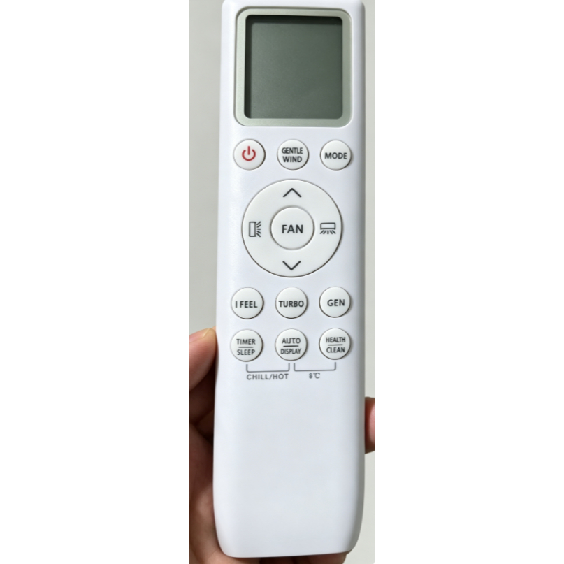 TCL-76 รีโมทคอนโทรล AC พร้อมจอแสดงผล AI ECO ฟังก์ชั่นเทอร์โบสําหรับ TCL เครื่องปรับอากาศ AI ECO DISPLAY