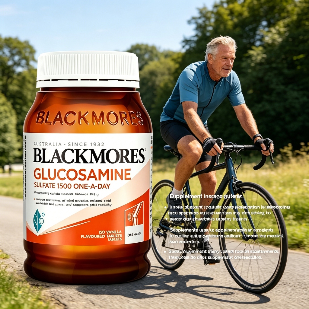 Blackmores Glucosamine Sulfate 1500Mg Joint Health วิตามิน 180 เม็ด ลดโรคข้ออักเสบ Osteoarthritis