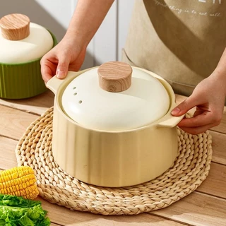 Ready stock guarantee Japanese Casserole With High Temperature Resistance Drying Burning No Cracking Cooking Pot Gas Stove Soup B