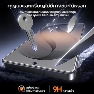 OSGEER 2 แพ็คสําหรับ Samsung Galaxy S26 S25 S24 Ultra Screen Protector, กระจกนิรภัย 9H, HD Clear, ลายนิ้วมือและปลดล็อคใบหน้า, กรอบ Fit
