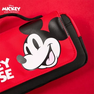 Disney พร้อมส่งกระเป๋าดินสอ กล่องดินสอ มี 3 ช่อง จุเยอะ ลายน่ารัก/สติทช์/สไปเดอร์แมน/มิกกี้ เมาส์