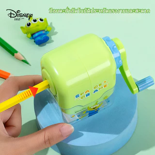 Disney กบเหลาดินสอ ที่เหลาดินสอ กบเหลามือหมุนแบบตั้งโต๊ะ พร้อมสติ๊กเกอร์ตกแต่ง พร้อมส่งจากรังสิต