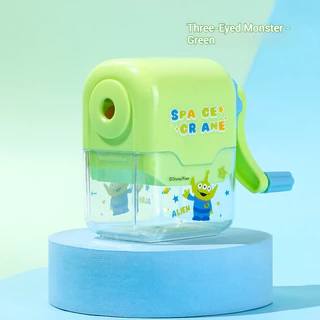 Disney กบเหลาดินสอ ที่เหลาดินสอ กบเหลามือหมุนแบบตั้งโต๊ะ พร้อมสติ๊กเกอร์ตกแต่ง พร้อมส่งจากรังสิต