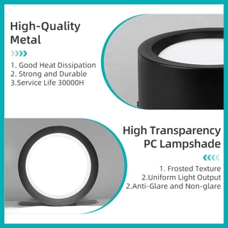 ไฟดาวน์ไลท์ led โคมไฟติดเพดาน สปอตไลท์ โคมไฟ 5w 10w 15wโคมไฟเพดาน ตกแต่งห้อง ใช้สำหรับห้องนอนห้องครัว ไฟled
