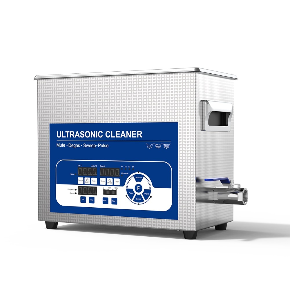 Granbo เครื่องล้างอัลตราโซนิกความถี่สูง 6L/3.2L ปรับกำลังได้ เสียงเงียบ สำหรับห้องปฏิบัติการ ทันตกรรม งานวิจัย และอุตสาหกรรม