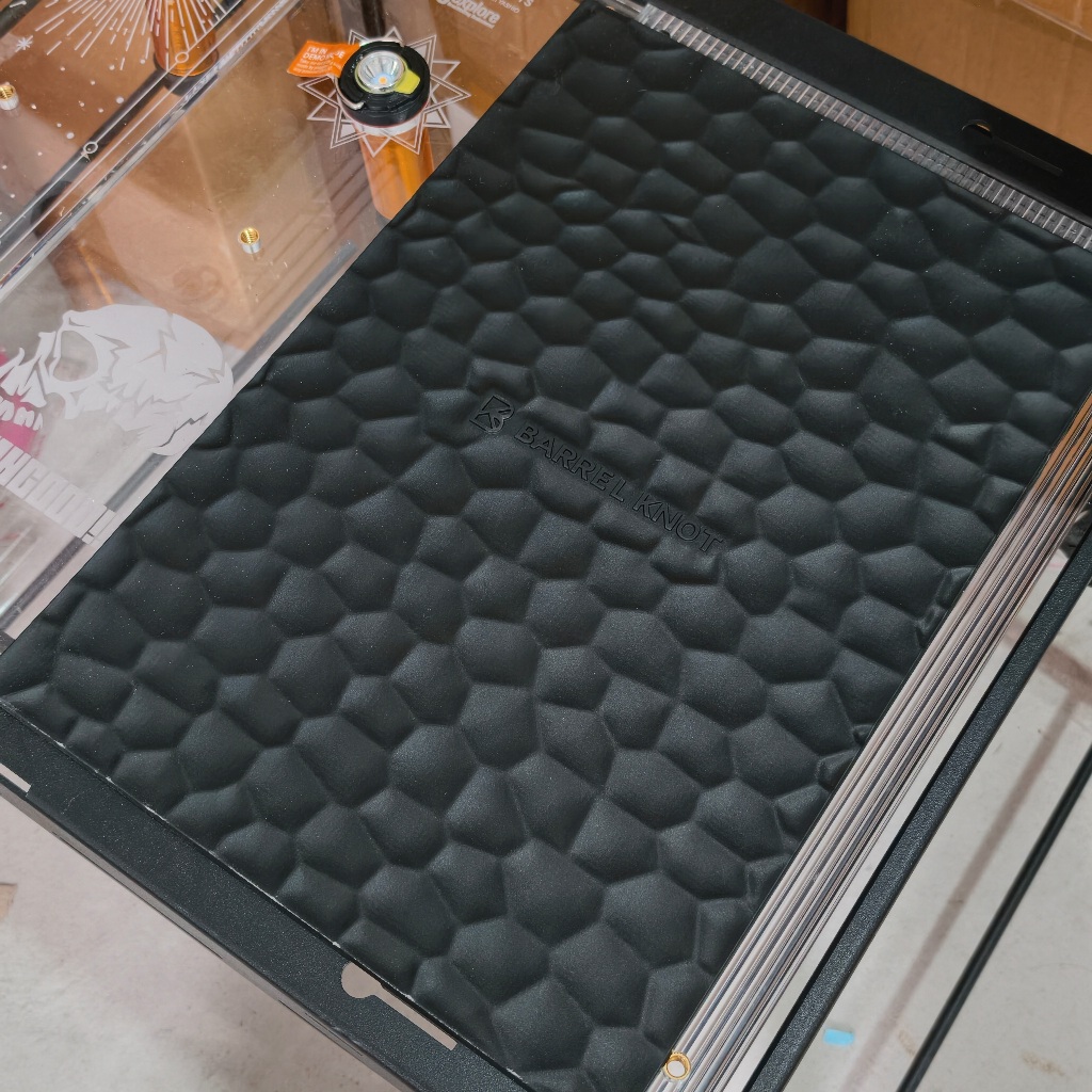 อุปกรณ์เสริมสำหรับตั้งแคมป์กลางแจ้ง IGT, แผ่นรองกันลื่นนุ่มนิ่ม PVC เป็นมิตรกับสิ่งแวดล้อม 1 ชิ้น, ขนาด 36x25 ซม.