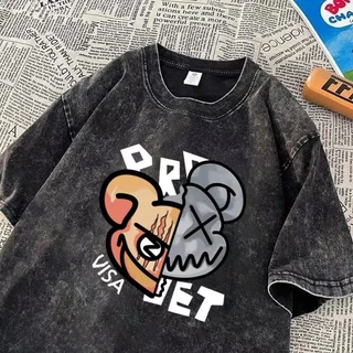 NASA เสื้อยืดเด็กแขนสั้น ผ้าฝ้ายนุ่ม ไซส์ใหญ่ เสื้อเด็กผู้ชาย ลายแบรนด์เนมสุดเท่ ระบายอากาศดี สำหรับเด็กอายุ 3-16 ปี