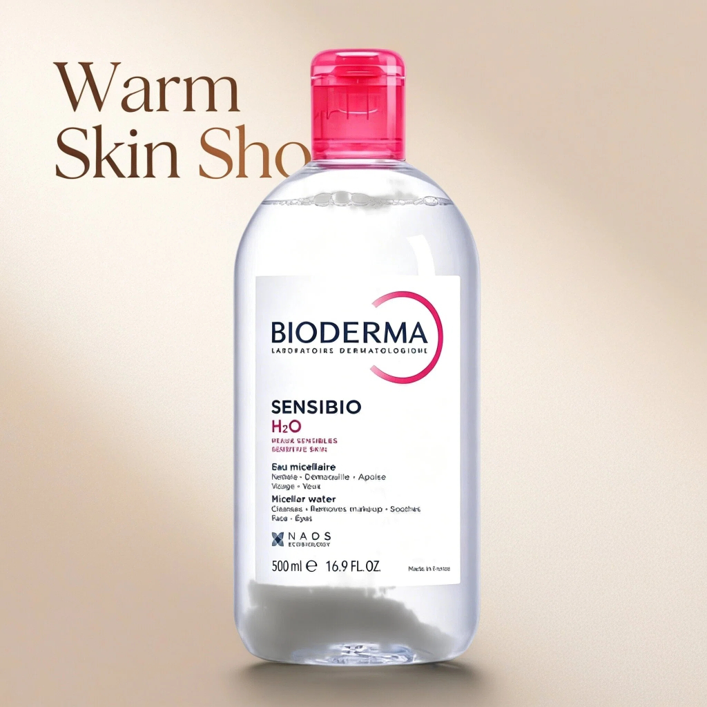 BIODERMA Editors PickBioderma Gentle Cleansing Water 500ml, Hypoallergenic Micellar Water สําหรับทุก