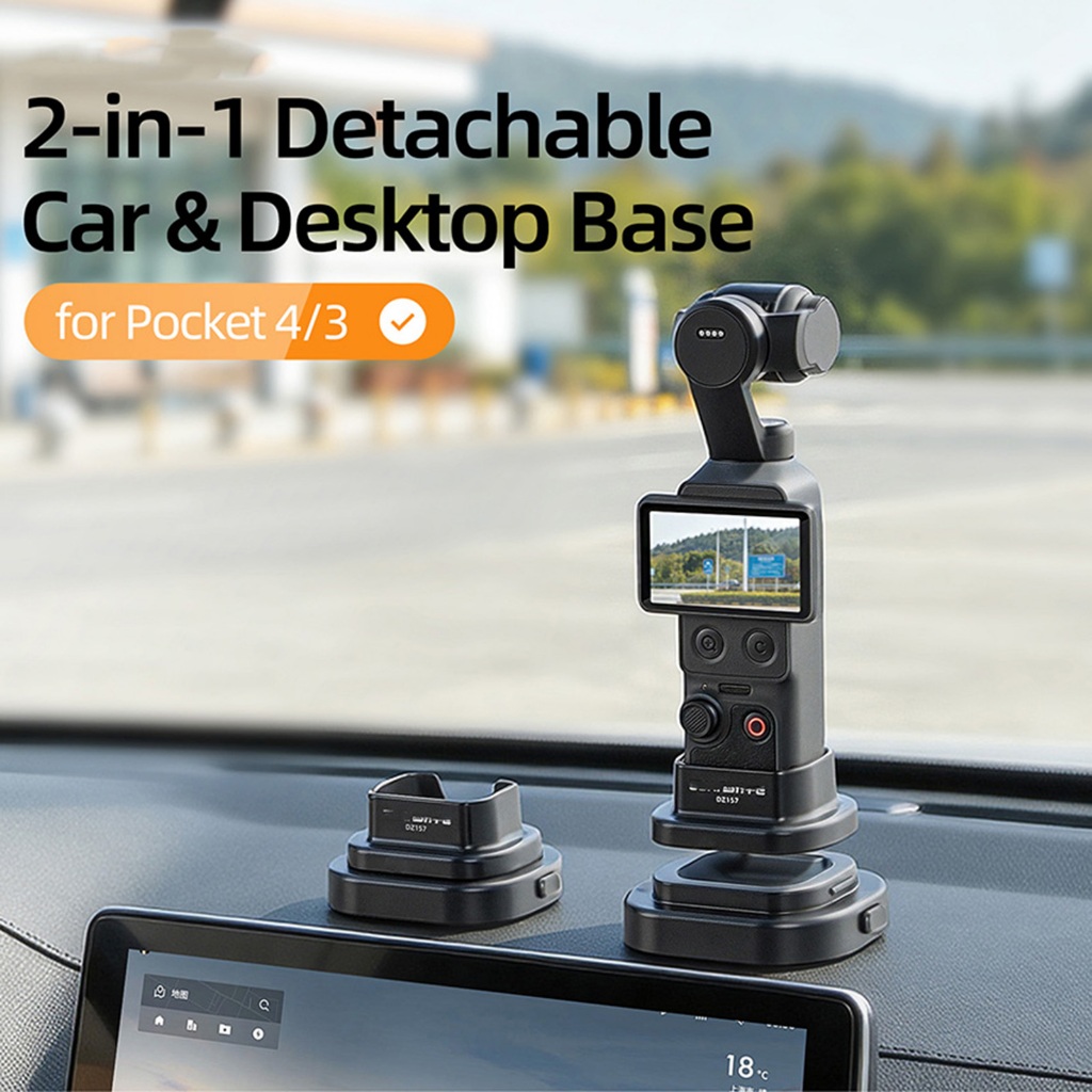 OP4-DZ157 ฐานรถและเดสก์ท็อปแบบถอดได้ 2-in-1 สําหรับกระเป๋า 4/3