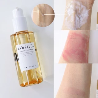 【ซื้อ 1 แถม 1 】Skin1004 Madagascar Centella Light Cleansing Oil 200mlX2 สกิน วัน โอ โอ โฟลว์ คลีนซิ่งออยล์ เนื้อบางเบา.