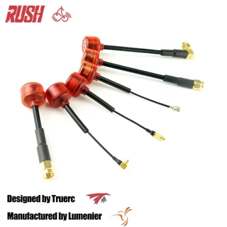 RUSHFPV Cherry FPV Antenna/เสาอากาศ VTX | 5.8G LHCP/RHCP | ระยะไกล สําหรับแข่งรถ | สําหรับอะแดปเตอร์ขั้วต่อ SMA/MMCX/UFL | เข้ากันได้กับ IPEX1