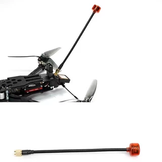 RUSHFPV Cherry FPV Antenna/เสาอากาศ VTX | 5.8G LHCP/RHCP | ระยะไกล สําหรับแข่งรถ | สําหรับอะแดปเตอร์ขั้วต่อ SMA/MMCX/UFL | เข้ากันได้กับ IPEX1