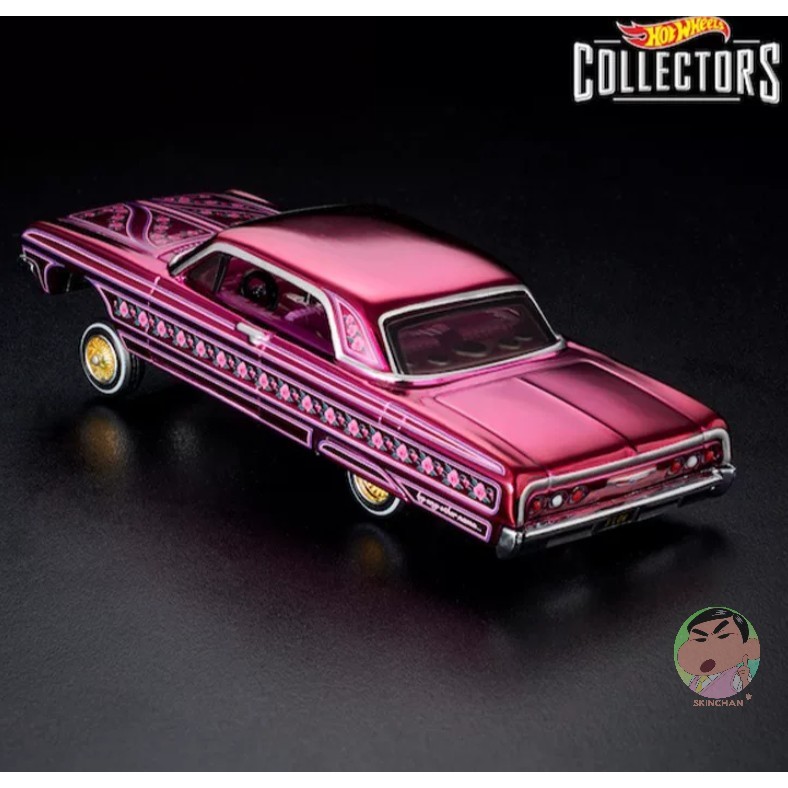 Hot Wheels RLC Lowrider 64 Chevrolet Impala Gypsy Rose Pink Loose